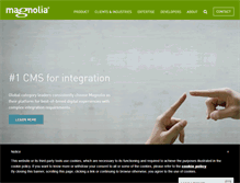 Tablet Screenshot of magnolia-cms.com